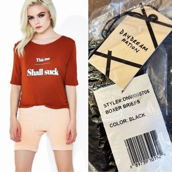 NWT Daydream Nation Boxer Briefs in Black - Picture 16 of 16